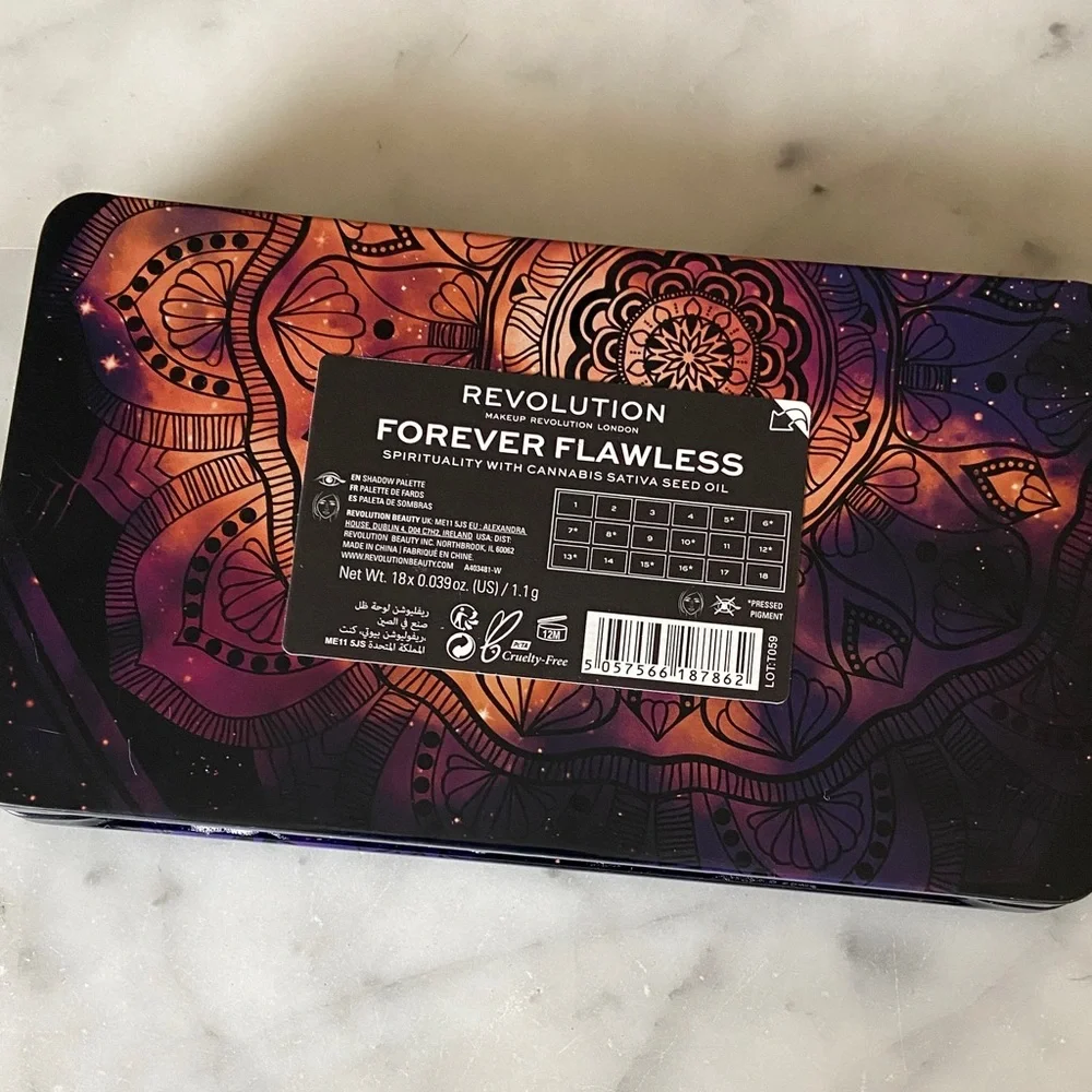 Revolution Forever Flawless Spirituality Eyeshadow Palette NEW